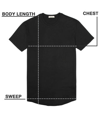 Curved Hem Size Guide