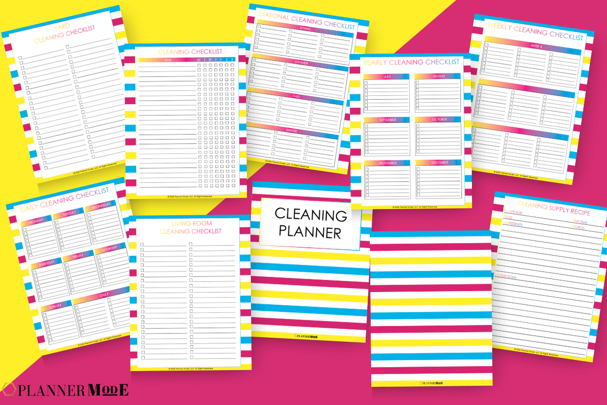 Cleaning Forever Planner