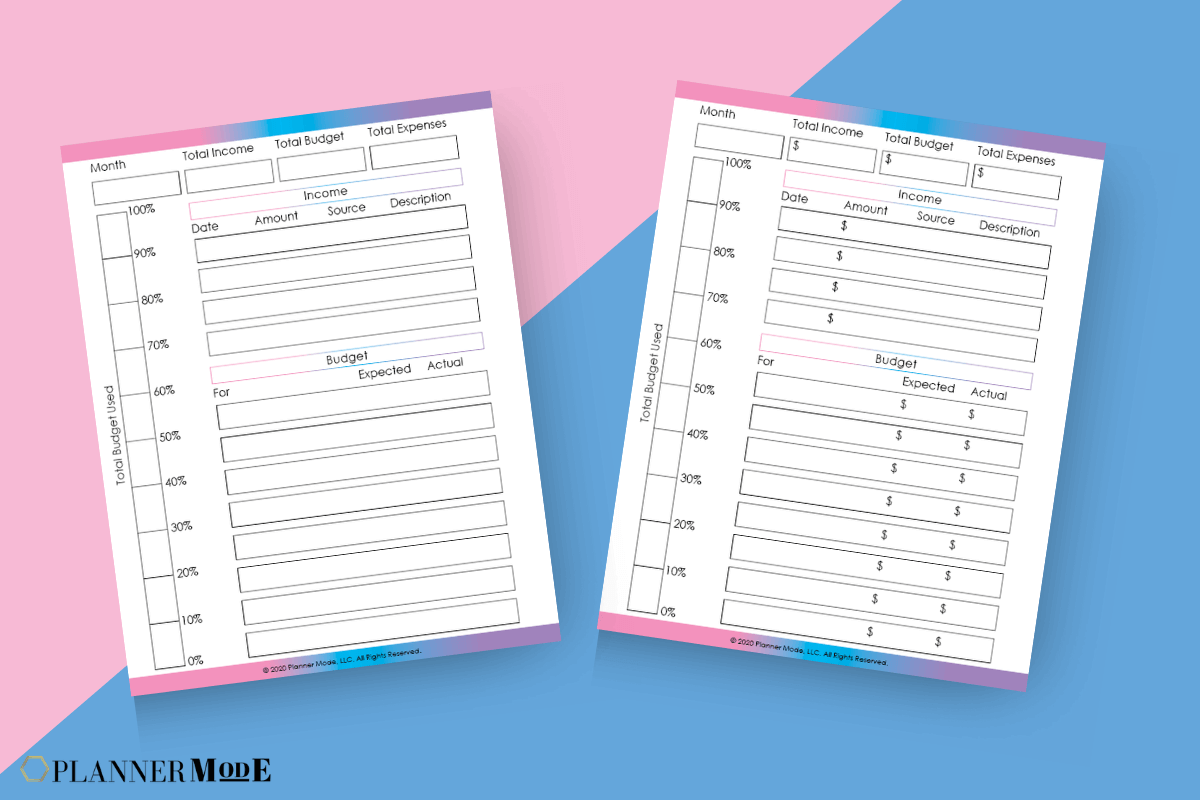 Budget Forever Planner