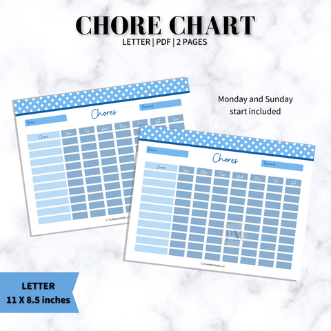 chore chart