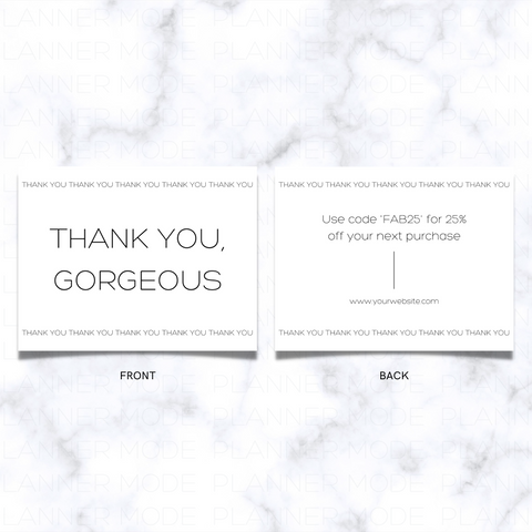 thank you cards