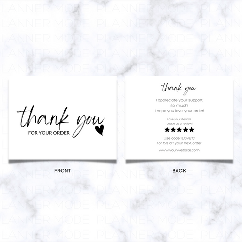 thank you cards