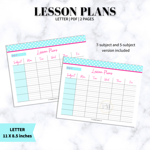 Teacher Lesson Plans