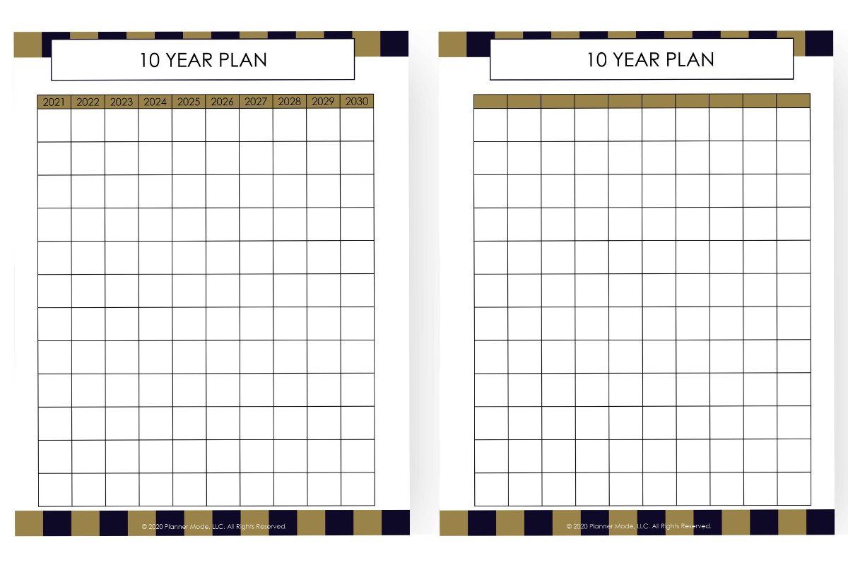 New Years Mode Planner
