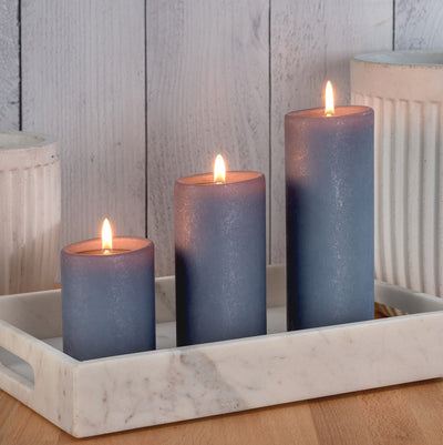 Lucid Candle  Natural Pillar Candles