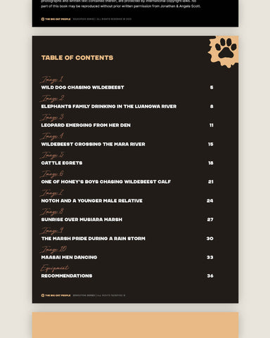 Table of Contents for 10 Iconic Photographs to Inspire Your Creative Journey