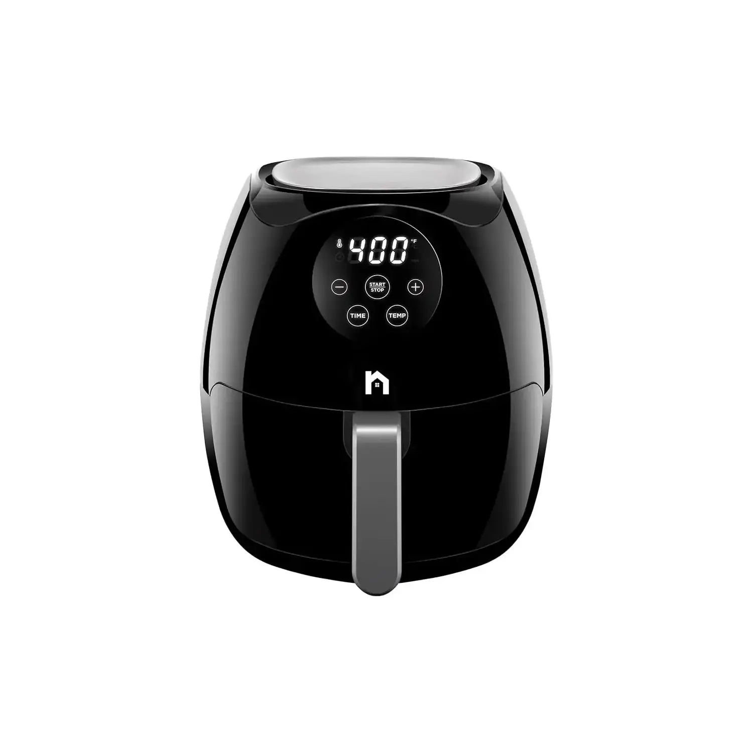 Digital 3.5 Liter Air Fryer w/ Flat Basket, Touch Screen AirFryer, Non-Stick , Use Less Oil For Fast Healthier Food