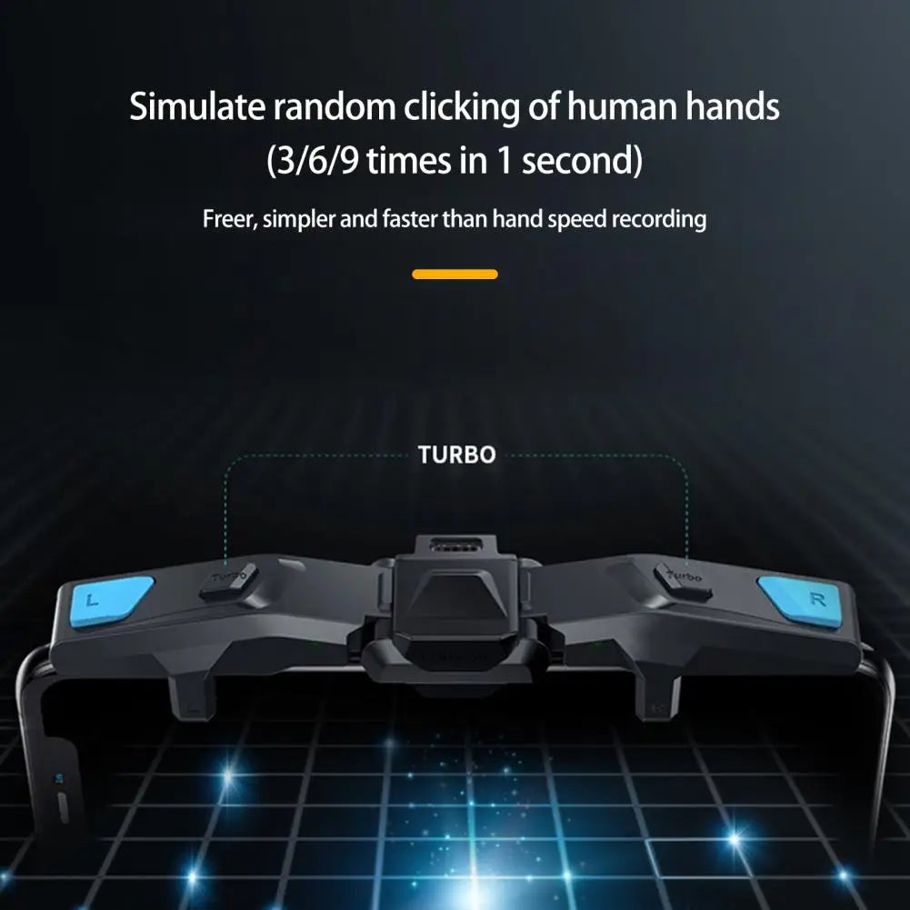 Unique Gamepad Triggers Phone Holder Portable Plug Play Shooting Game Auxiliary Gaming Trigger Host Bracket Multifunctional