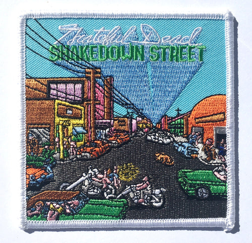 Lost Sailor Black iron-on patch Grateful Dead inspired - Shakedown Designs