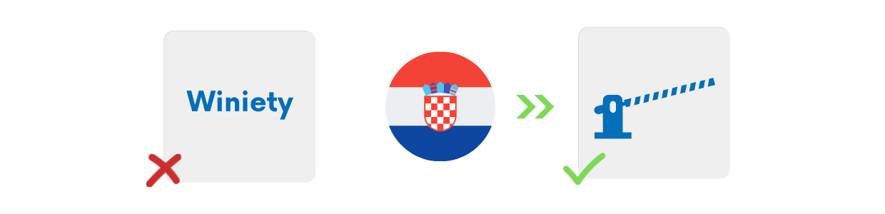 Winiety Chorwacja
