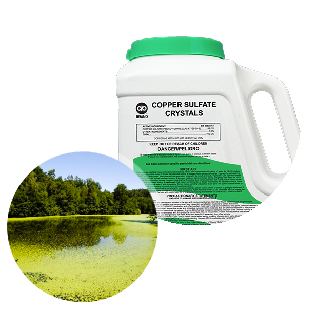 Applied Biochemists Aquatic Algaecide Copper Sulfate Crystals 5 lb
