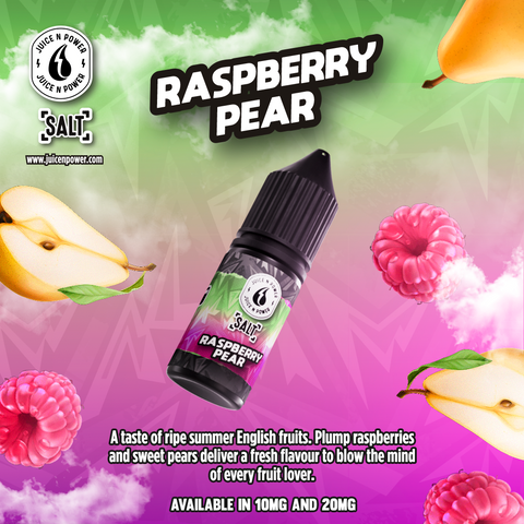 juice and power raspberry pear salt nicotine