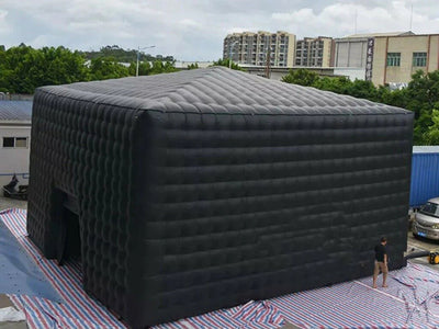 Square Black Inflatable Nightclub Tent Giant Poratable Vip Party Cube –  Inflatable-Zone