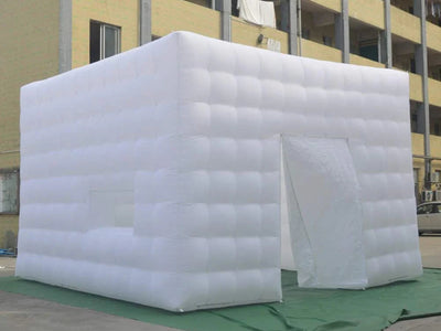 Large Black Inflatable Nightcube Wedding Tent Square Gazebo Event