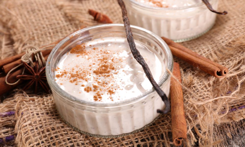 cinnamon sticks rice pudding