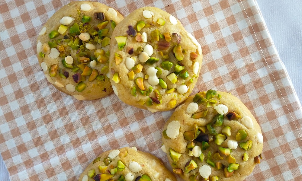 Cardamom Pistachio Cookies