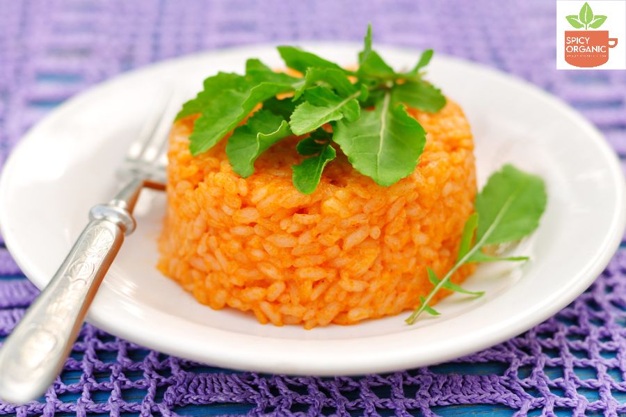 Tomato Rice Recipe-spicyorganic.com