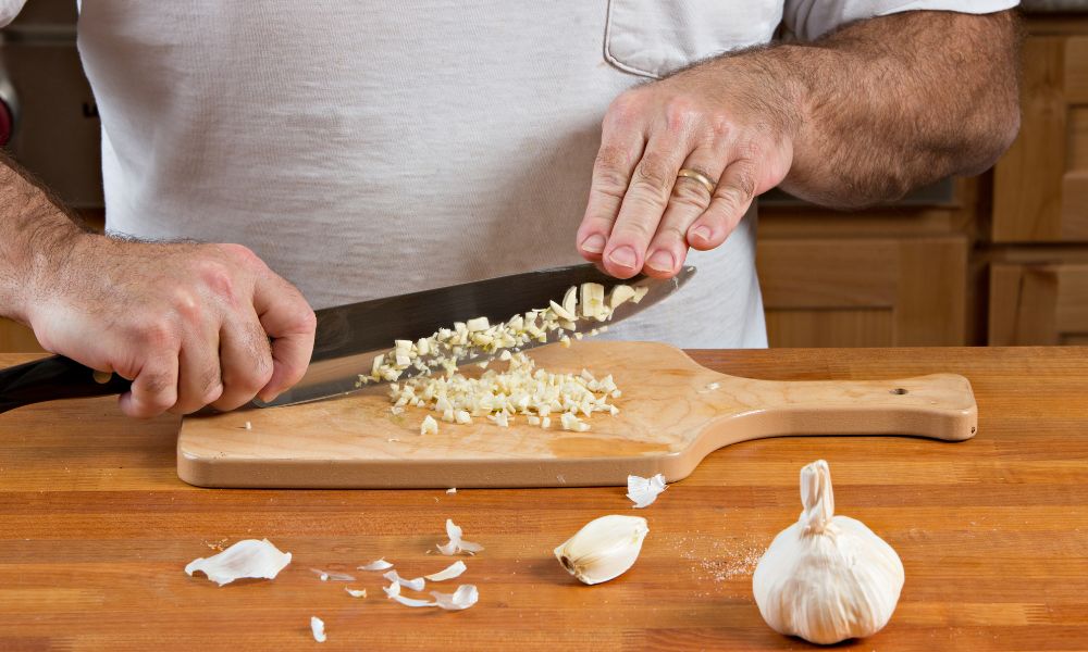 raw garlic