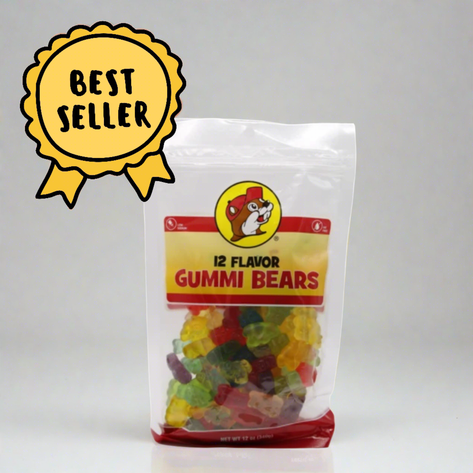 Buc Ees 12 Flavor Gummi Bears Texas Snax 9596