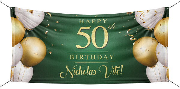 Birthday Banners for Your Yard - Milestone Birthday