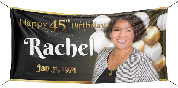 Birthday Banners for Your Yard - Classic Birthday