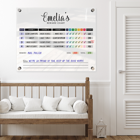 Personalized Chore Chart