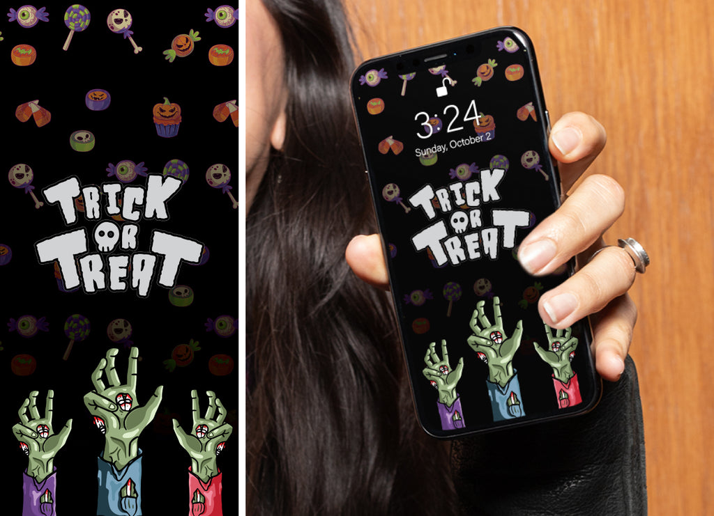 13 Free and Cute Halloween Wallpapers - Zombie Treats