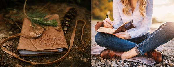 Best Christmas Gifts for Best Friend - Leather Journal