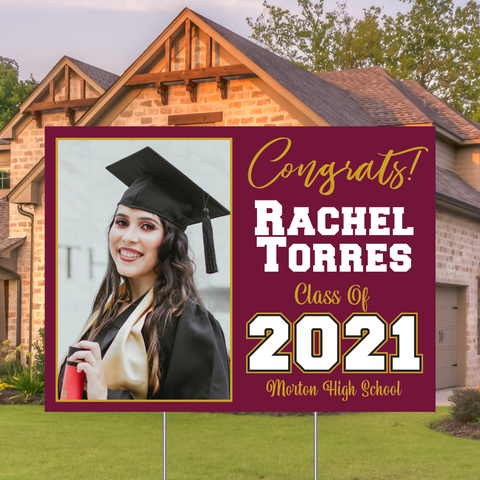 Graduation Yard Sign