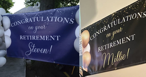 Retirement Party Decorations - Retirement Party Banners