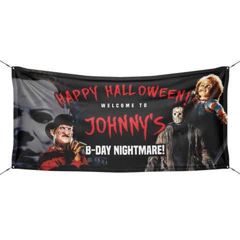 halloween horror banner