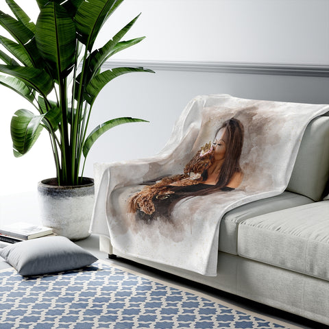 Watercolor Photo Blanket