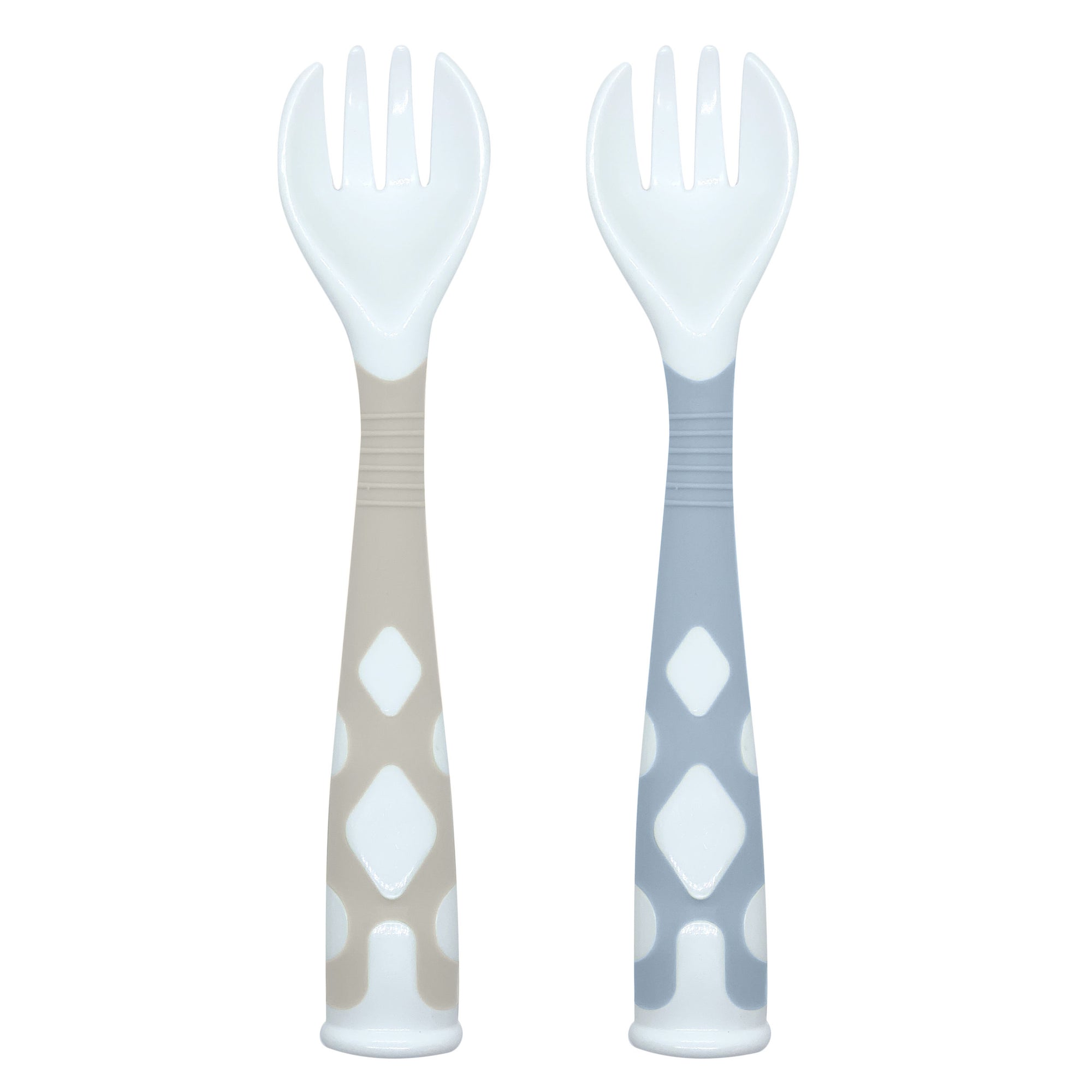 Kushies Silistages Spoons 3 Pack - Blue/Seafoam/Gray