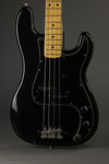 1975 Fender Precision Bass Black Solid Body Electric Bass