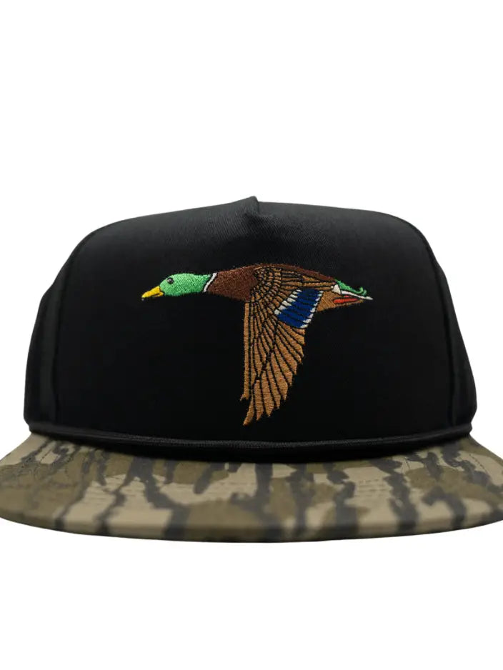 Mallard Bottomland/Black Rope Hat