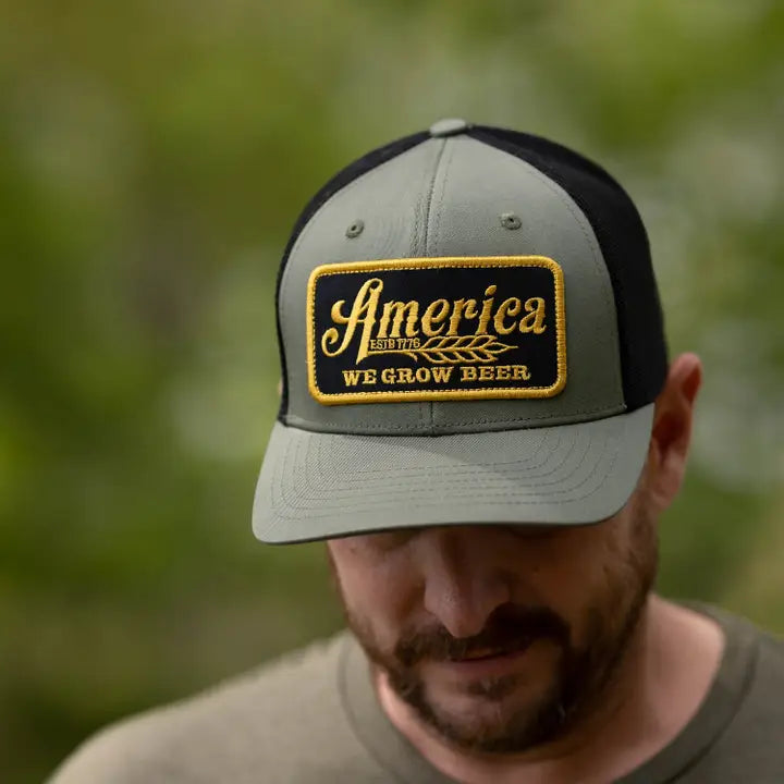 We Grow Beer Hat / Olive