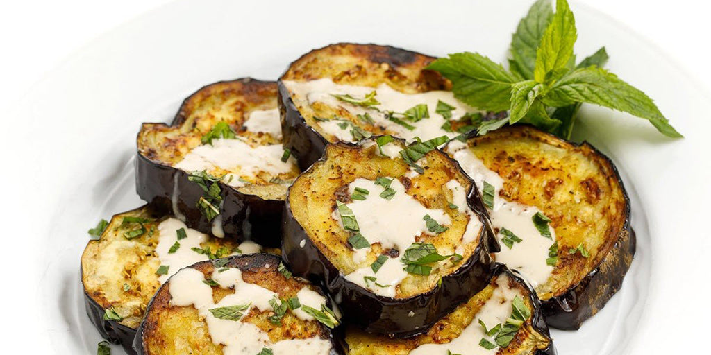 Pecan Crusted Eggplant