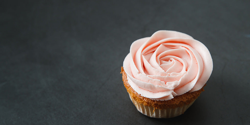 mother's day rose cupcake