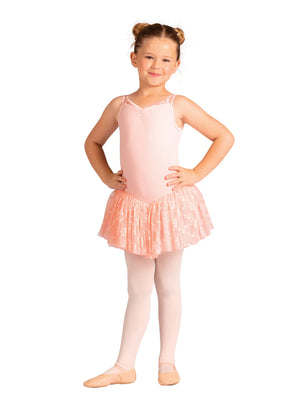 Bow Mesh Camisole Dress Leotard - Kinder Boutique MS