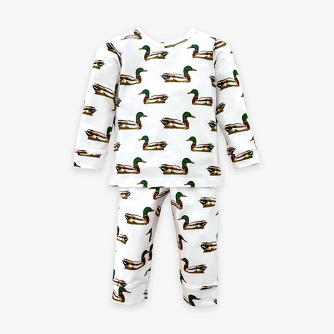 Ducks in a Row Two Piece Jammie Set