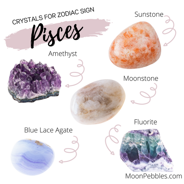 Crystals and the Zodiac – Moon Pebbles