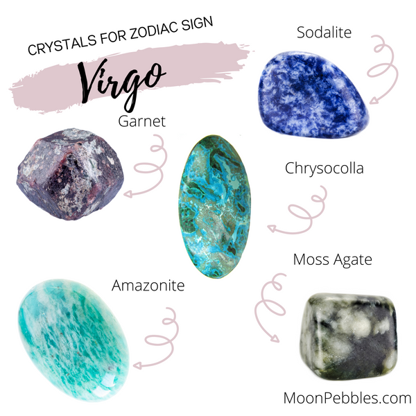 Crystals and the Zodiac – Moon Pebbles
