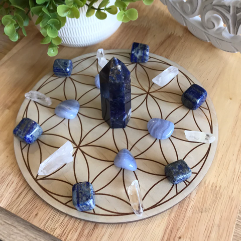 How to Use A Crystal Grid | Moon Pebbles Online Crystal Store Australia