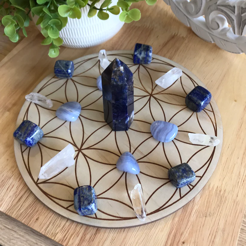 Crystal Grid | Healing Crystals | Moon Pebbles Crystal Shop Australia