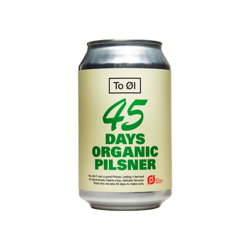 45 Days Organic Pilsner - Beerworld El Irlandés