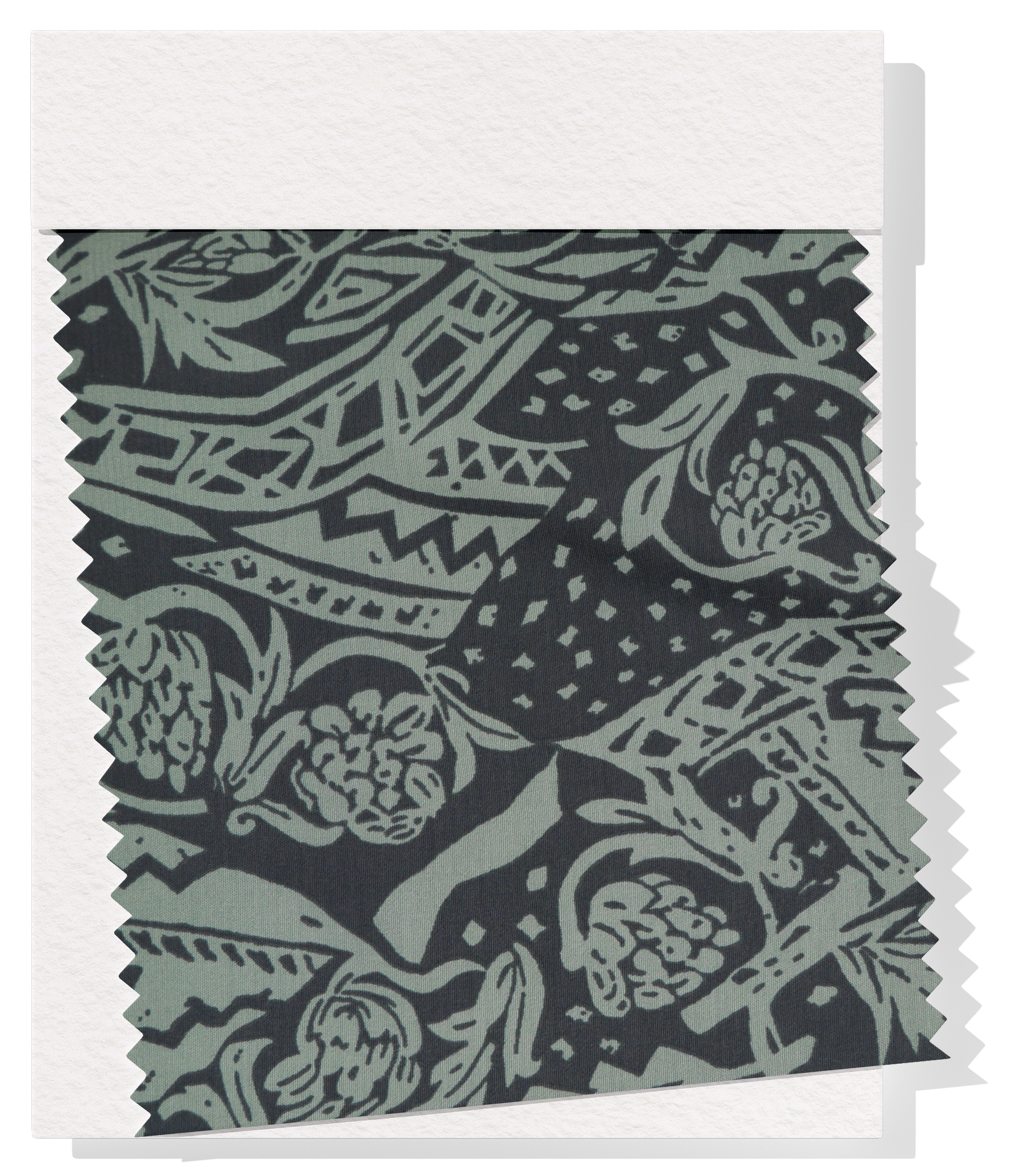 Viscose/ Rayon Crepe Print $/m - Dark Green, Sage – The Fabric Shop