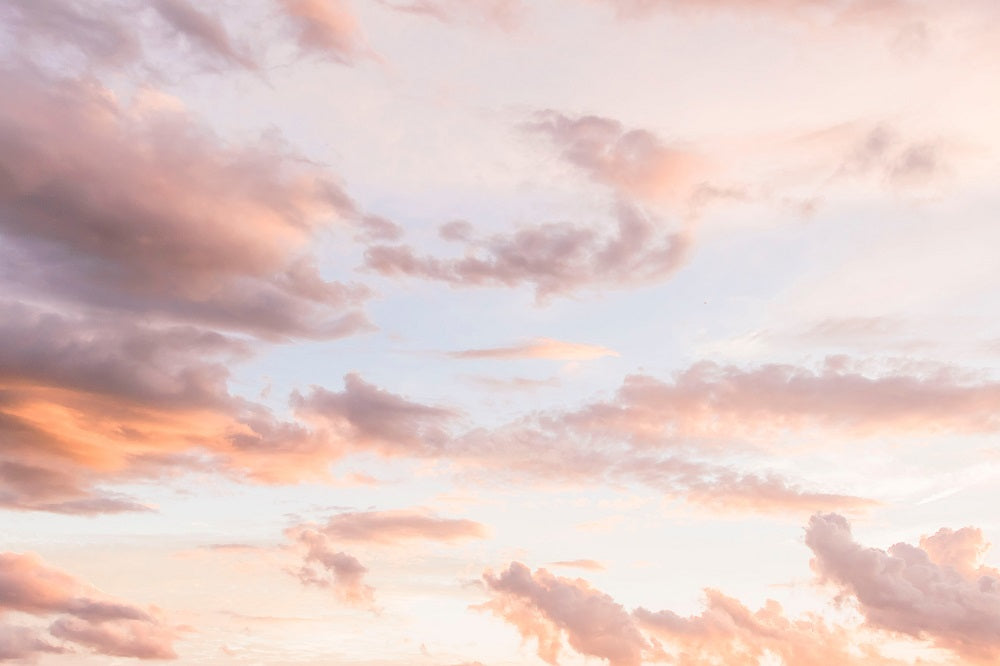 sky pink clouds