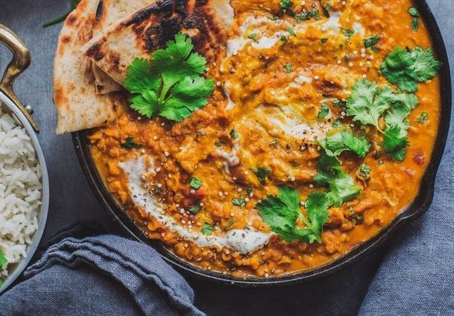 ginger lentil curry