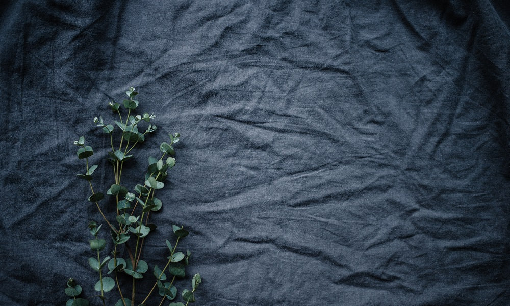 midnight blue cotton fabric