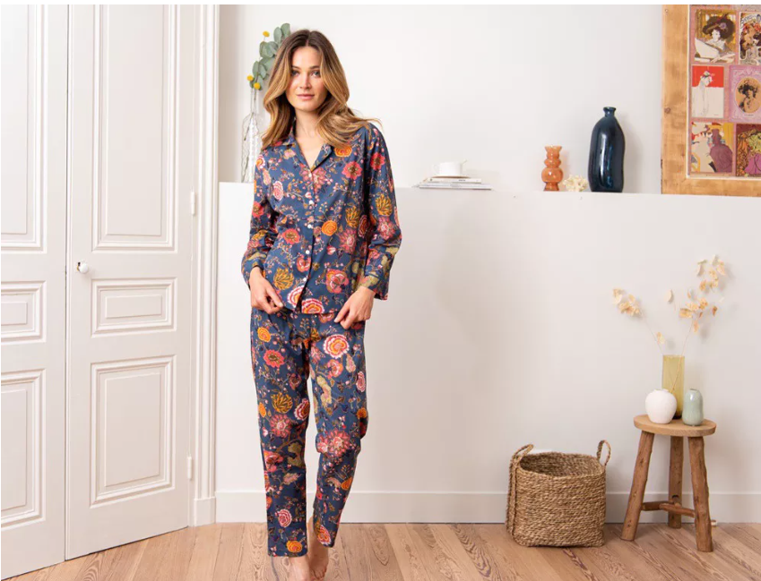 pyjama femme lin vosges